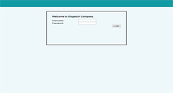Desktop Screenshot of dispatch.centeron.net