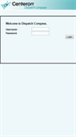 Mobile Screenshot of dispatch.centeron.net